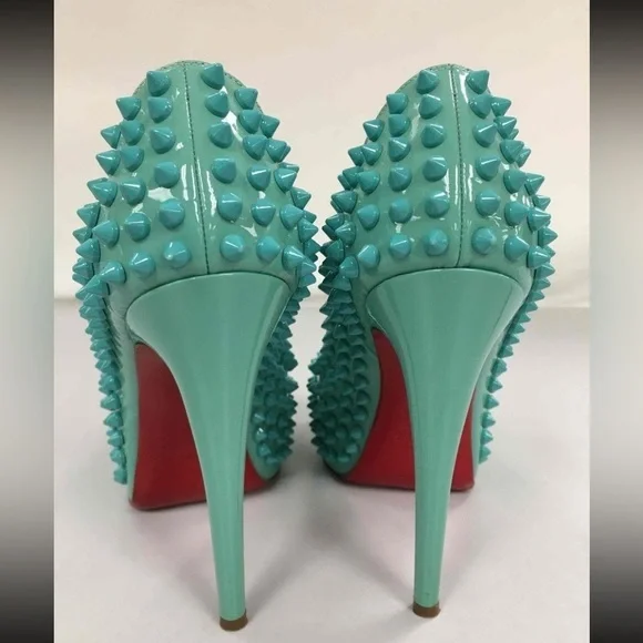 teal red bottoms